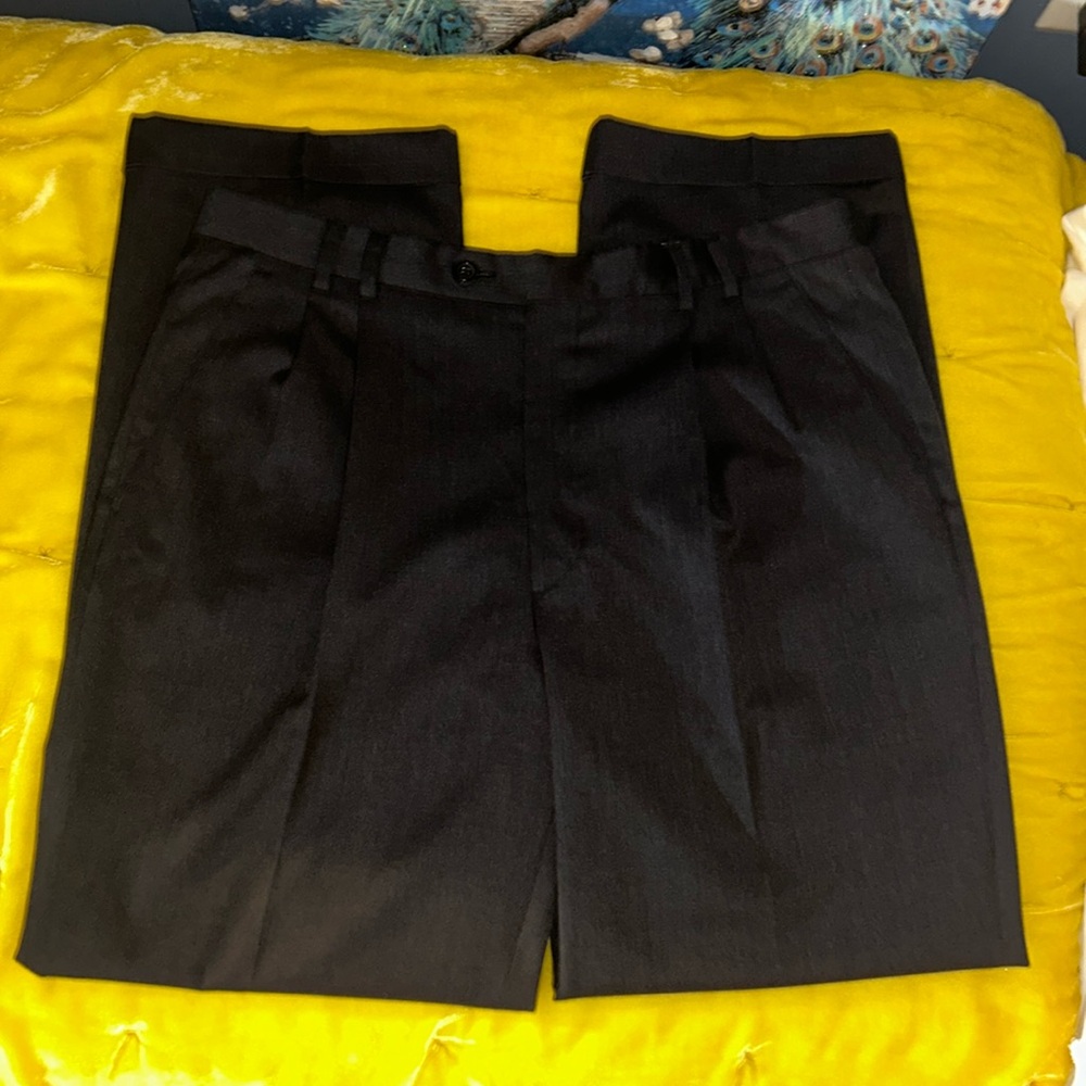 Tollegno 1900 Size 36 Wool Trousers